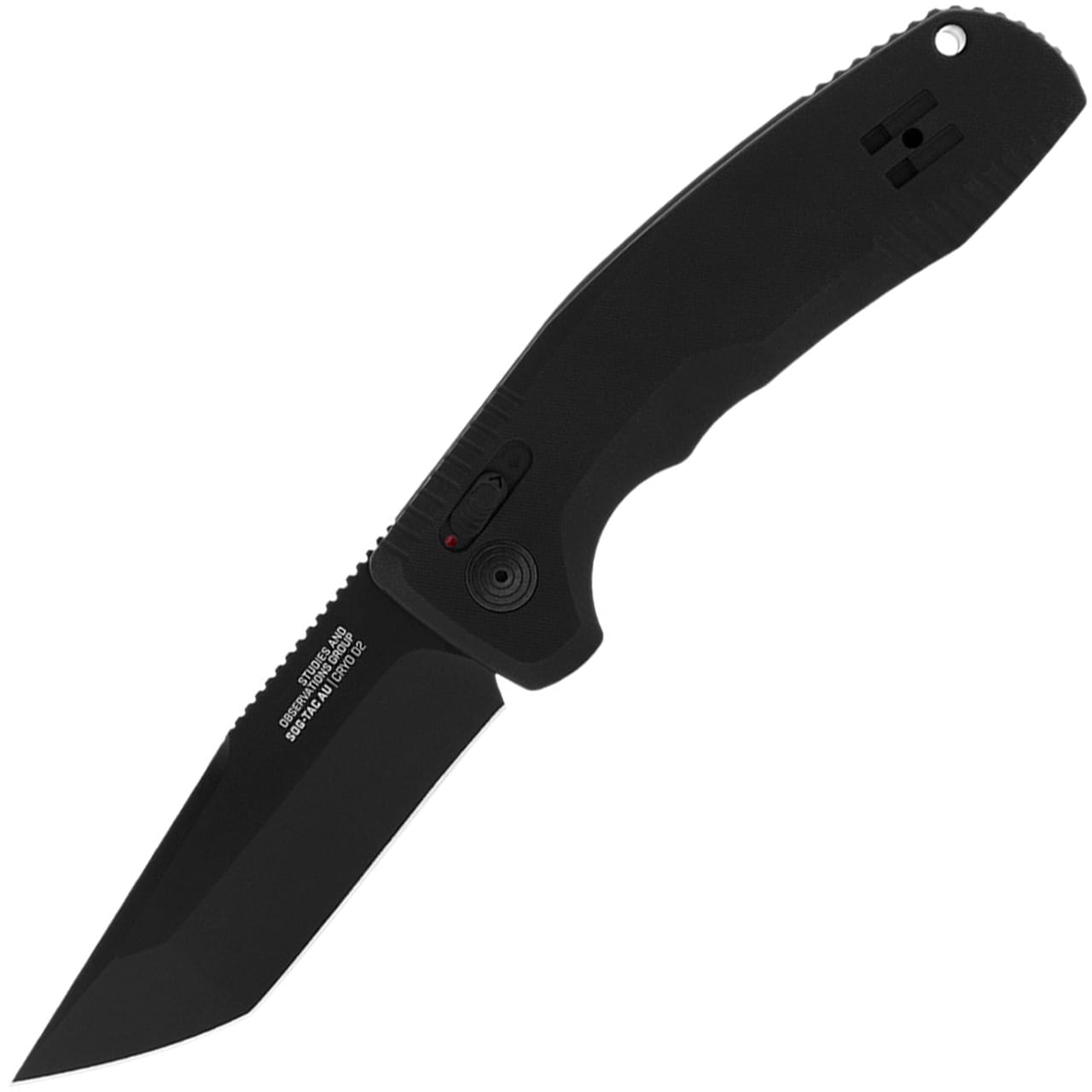Nóż sprężynowy SOG-TAC AU Tanto - Black