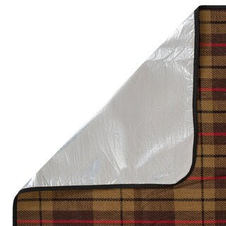 Koc akrylowy Highlander Outdoor Picnic Blanket - Rustic Tweed