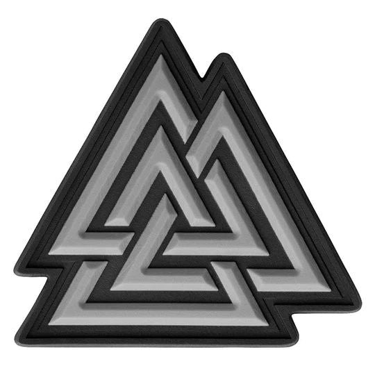Naszywka M-Tac Valknut PVC Black/Grey