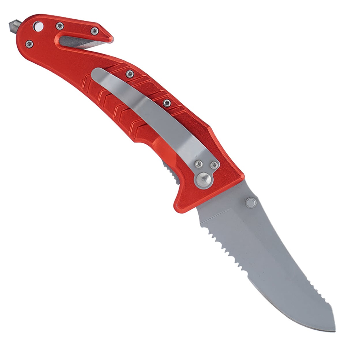 Nóż składany ratowniczy Mil-Tec Car Knife - Red