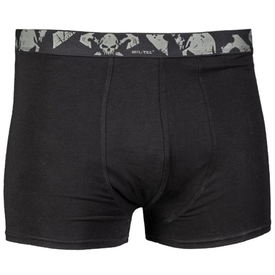 Bokserki Mil-Tec Skull Black - 2 szt.