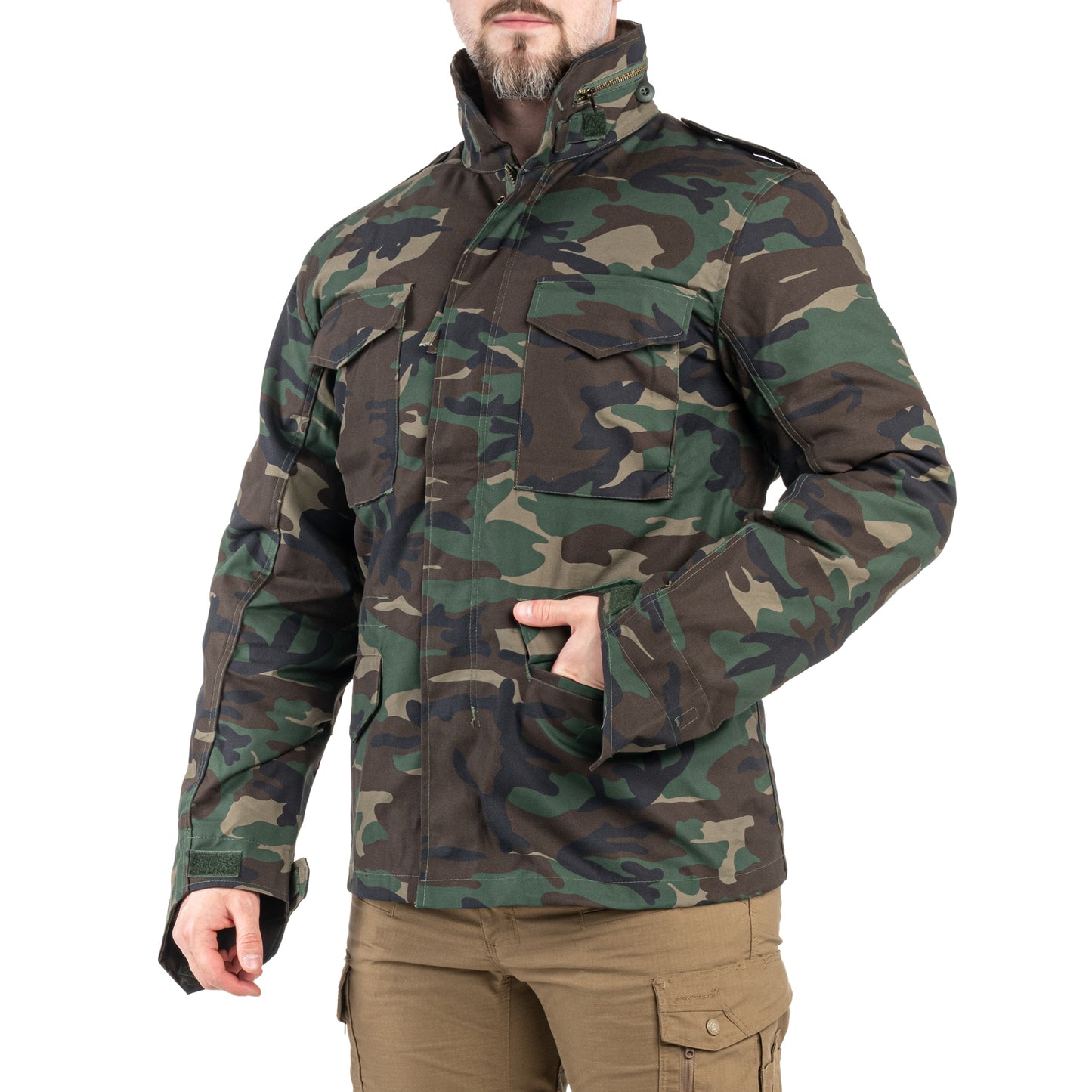 Kurtka Brandit M65 Classic - Woodland