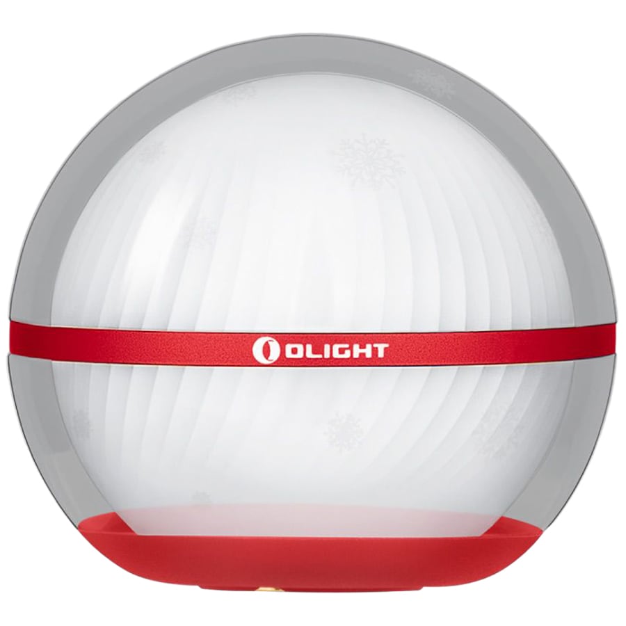 Lampa Olight Sphere Snowflake Red - 75 lumenów