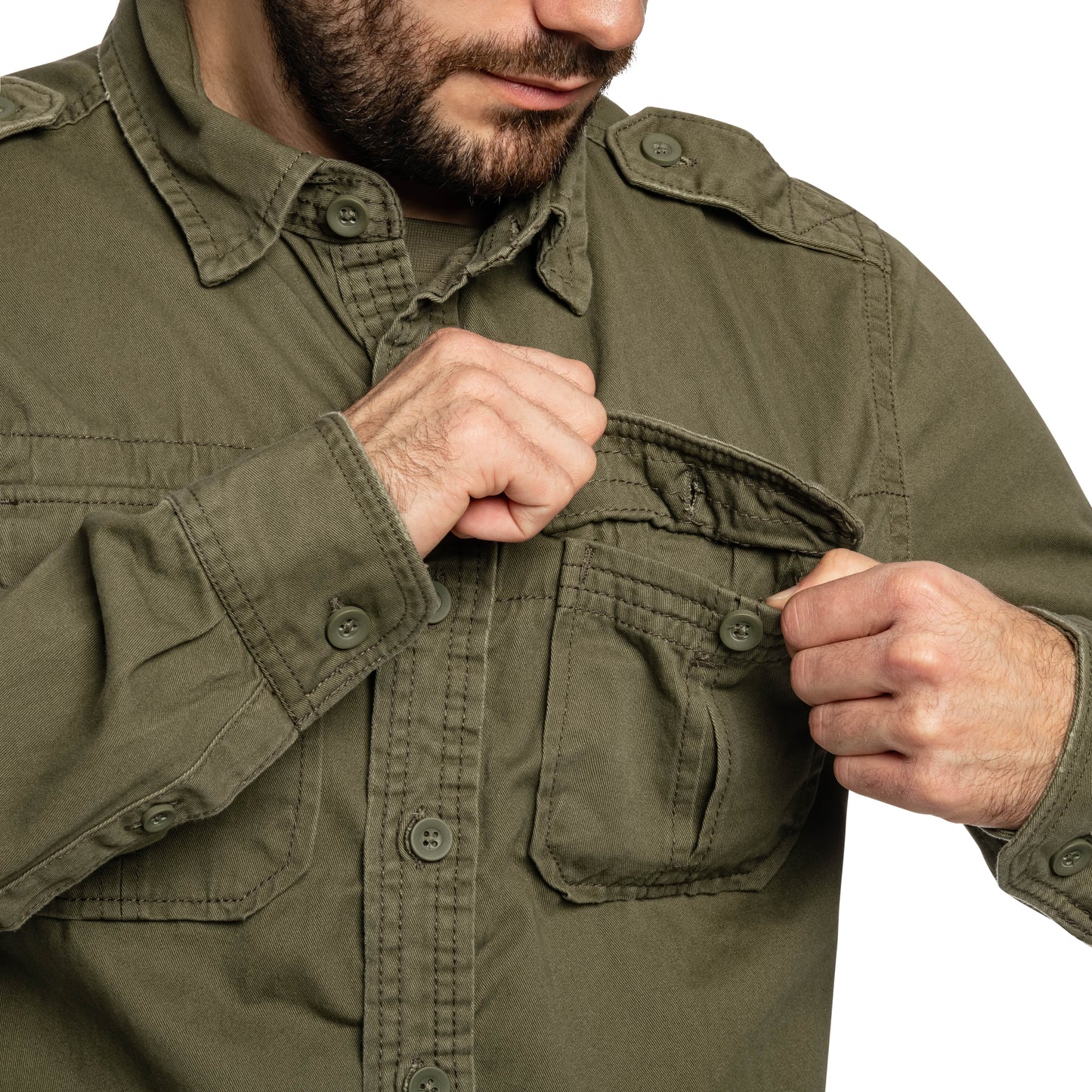 Koszula Brandit Vintage - Olive