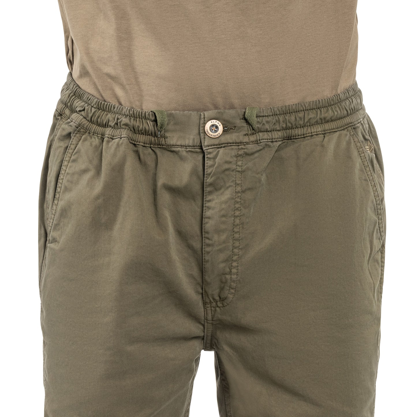 Szorty Alpha Industries Basic Cotton Short - Dark Olive
