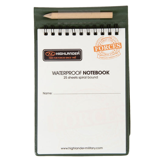 Notes wodoodporny Highlander Forces 150 x 105 mm