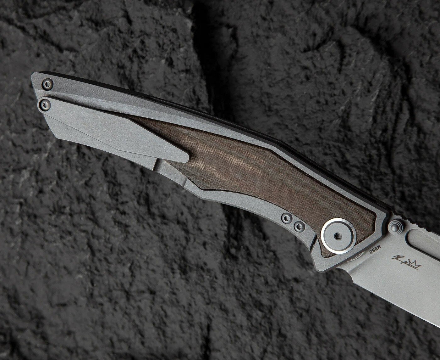 Nóż składany Bestech Knives Togatta - Dark Grey