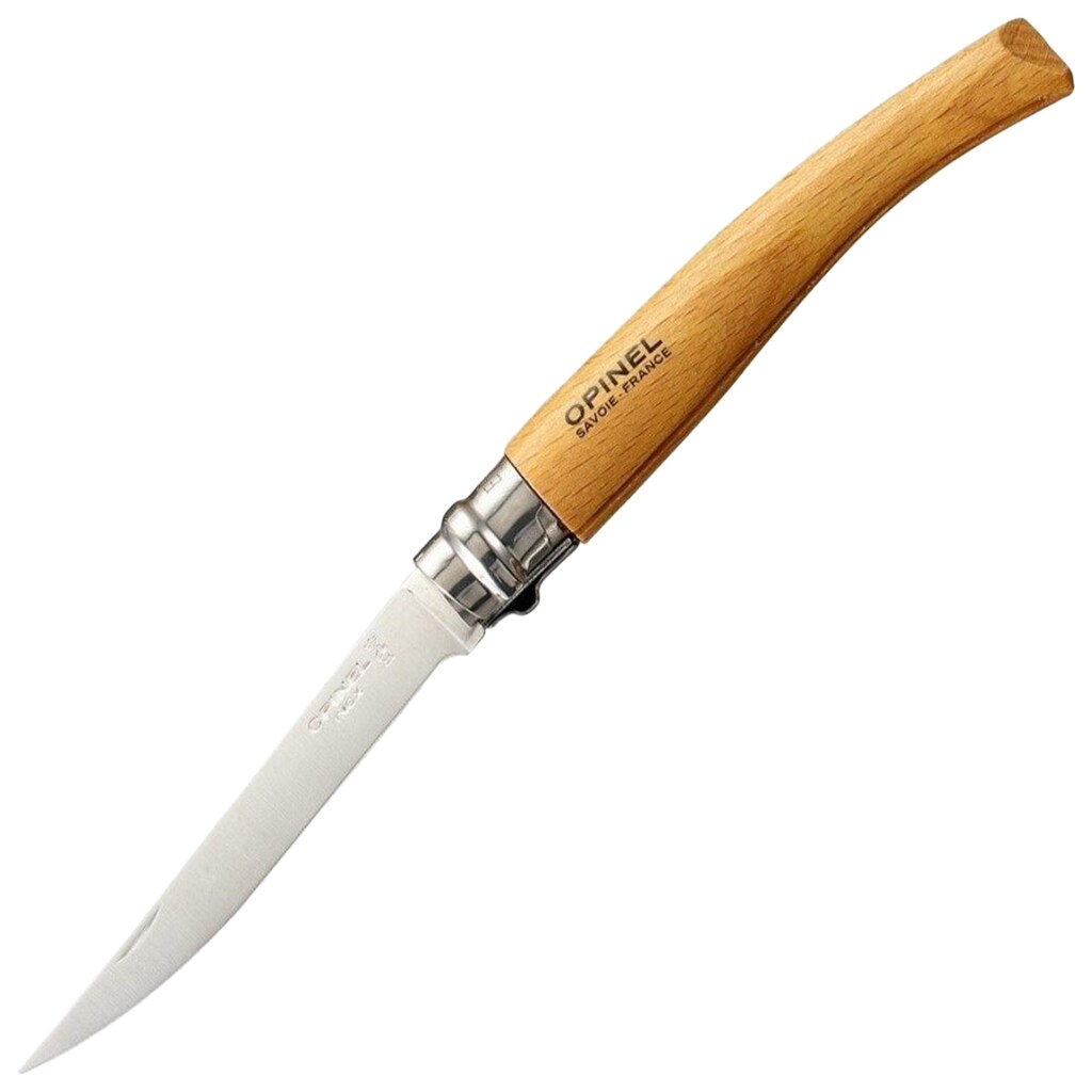 Nóż składany Opinel No.10 Slim Beechwood