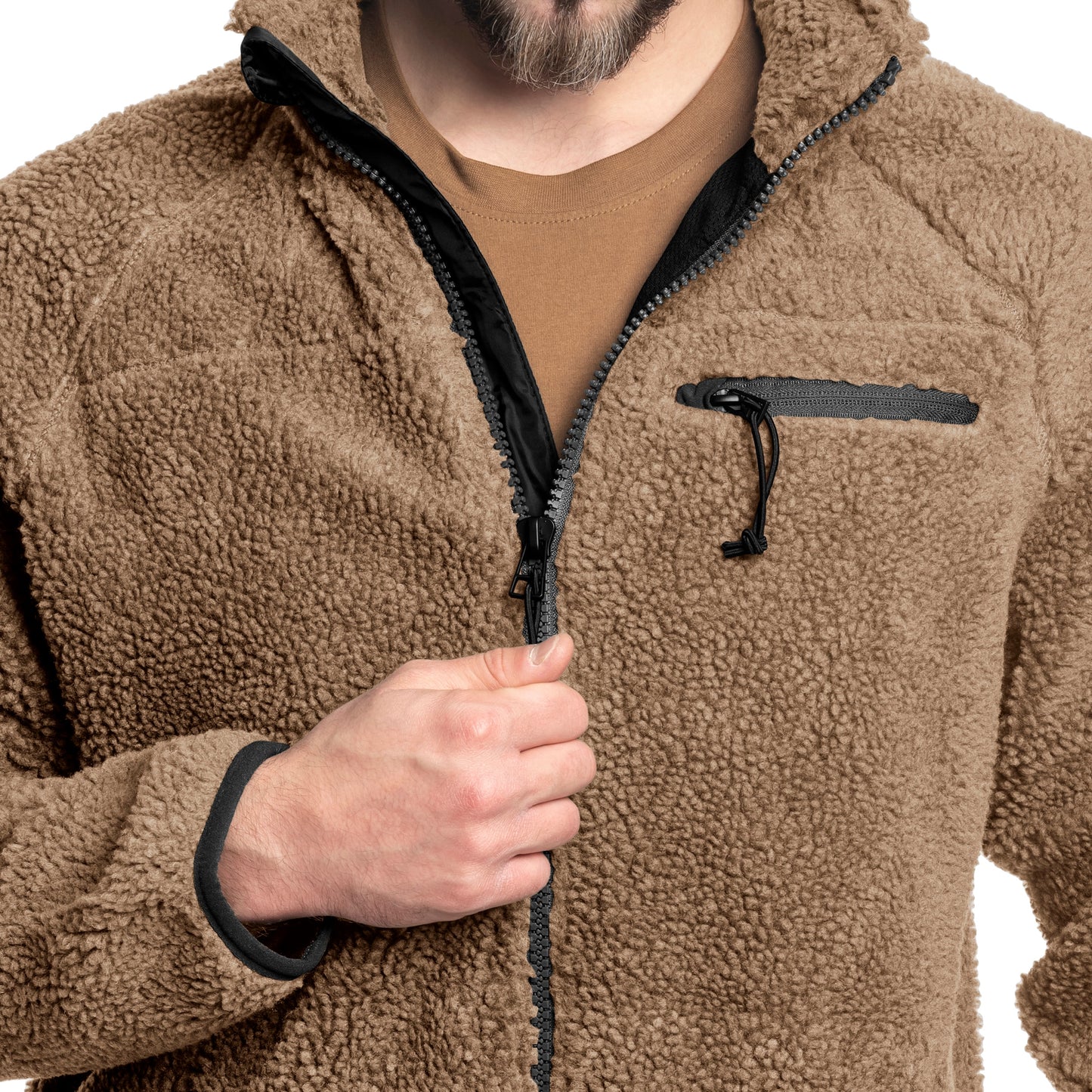 Kurtka Brandit Teddyfleece Jacket - Coyote