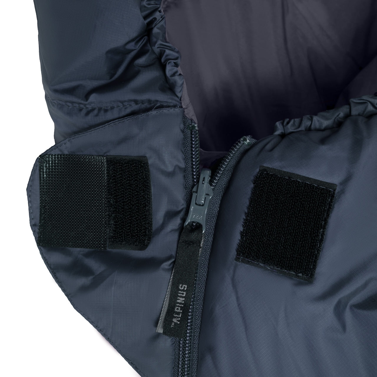 Śpiwór Alpinus Fiber Pro 1100 Prawy - Szary