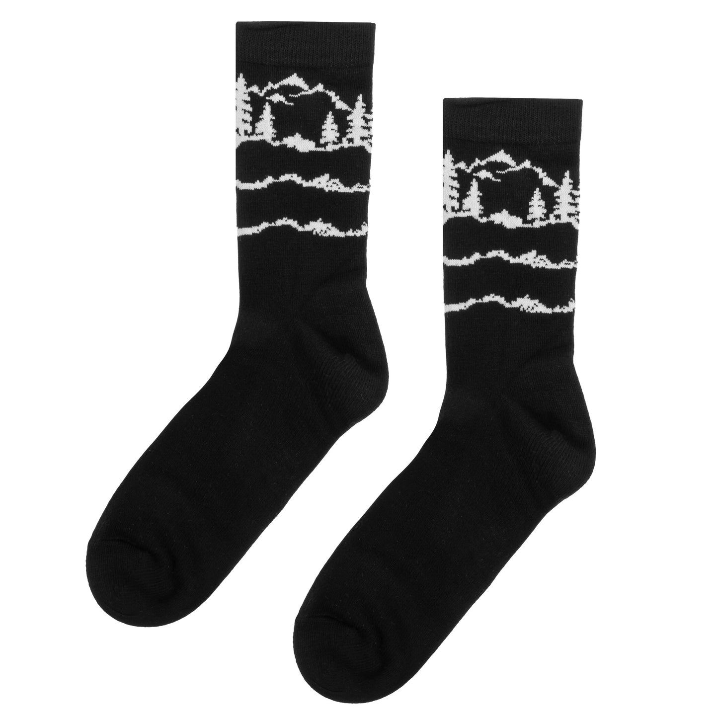 Skarpety Viking Boosocks Mid Bamboo - Black