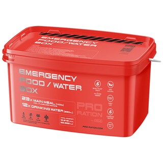 Zestaw racji Pro Ration Emergency Food Water Box