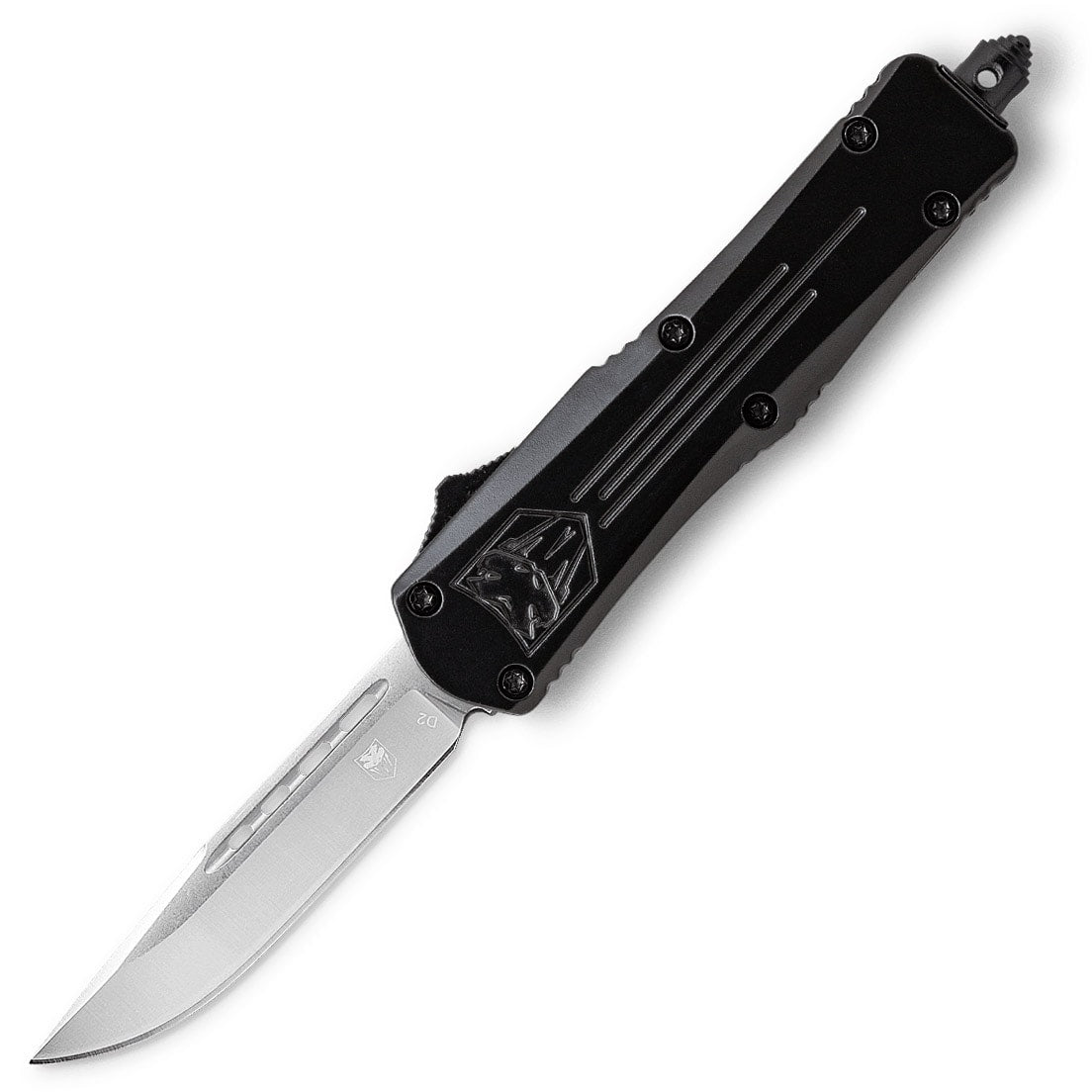 Nóż sprężynowy CobraTec D2 Small FS-3 OTF - Black