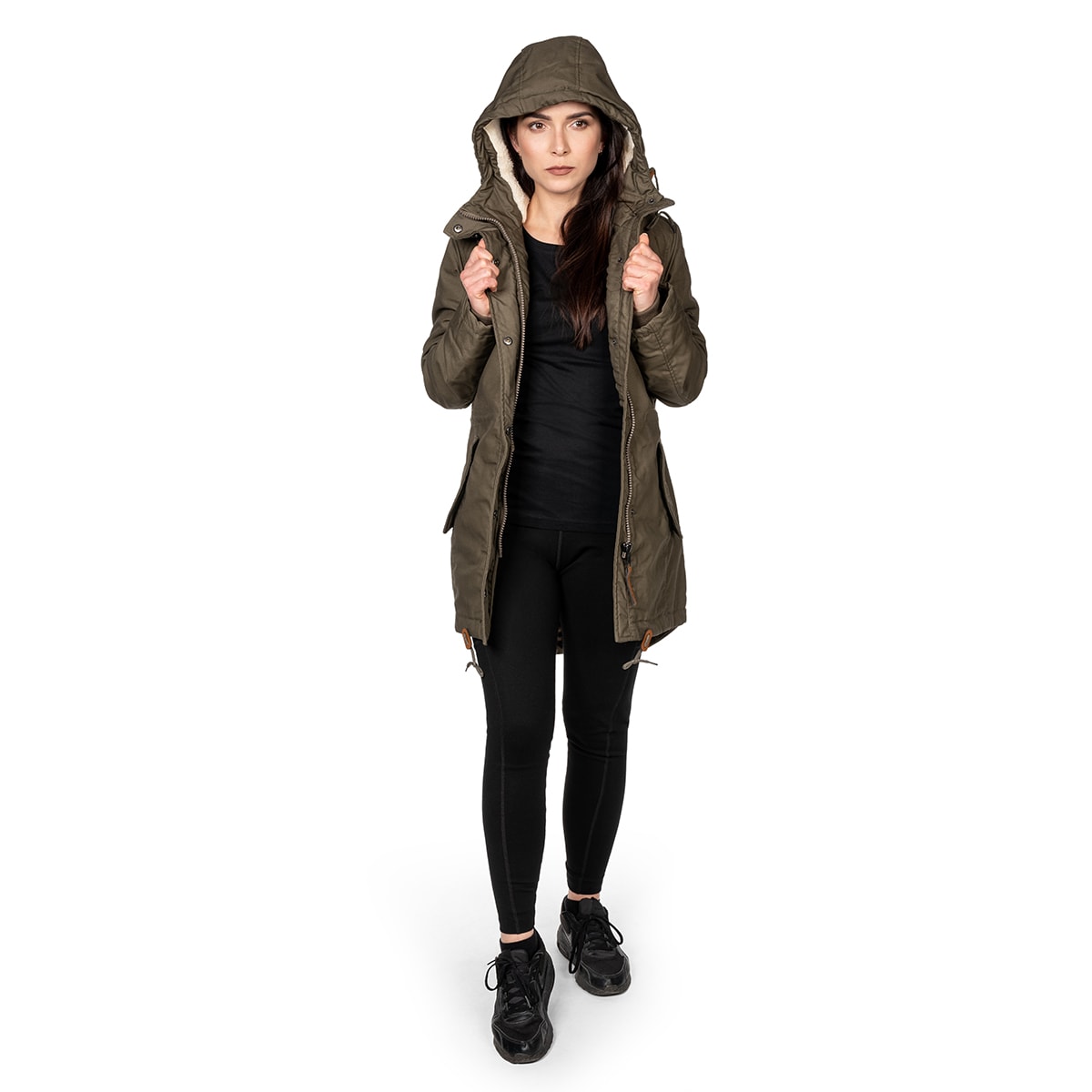 Kurtka damska Brandit Marsh Lake Parka - Olive