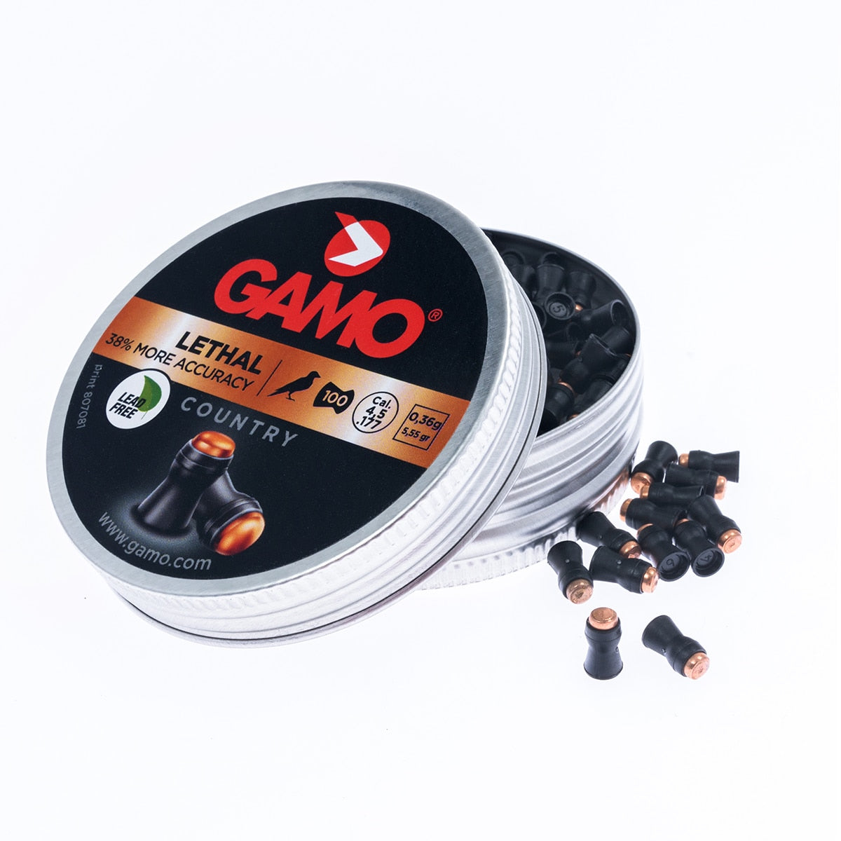 Śrut Gamo Lethal 4,5 mm 100 szt.