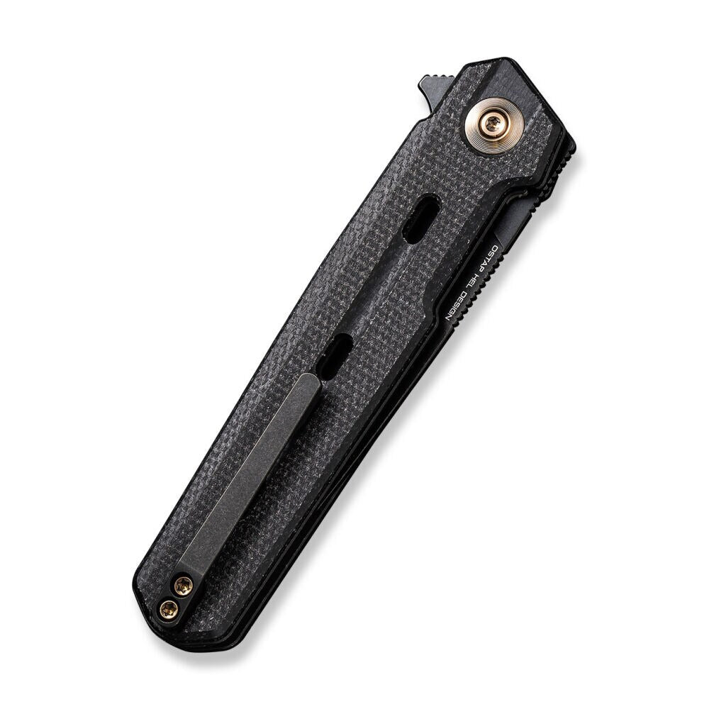 Nóż składany WE Knife Navo CPM-20CV Micarta - Black