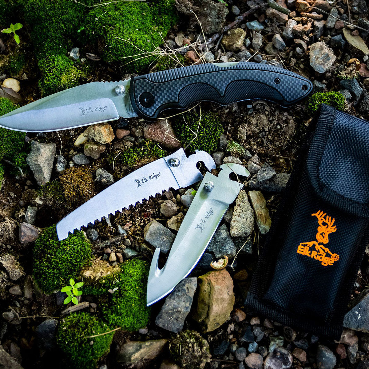 Nóż składany Master Cutlery Elk Ridge XCHANGE Manual Folding