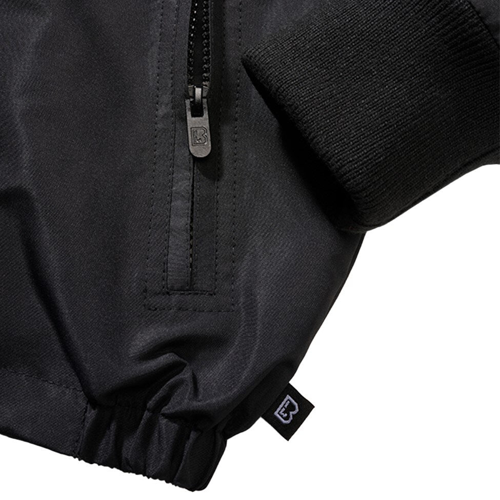Kurtka dziecięca Brandit Windbreaker Frontzip - Black