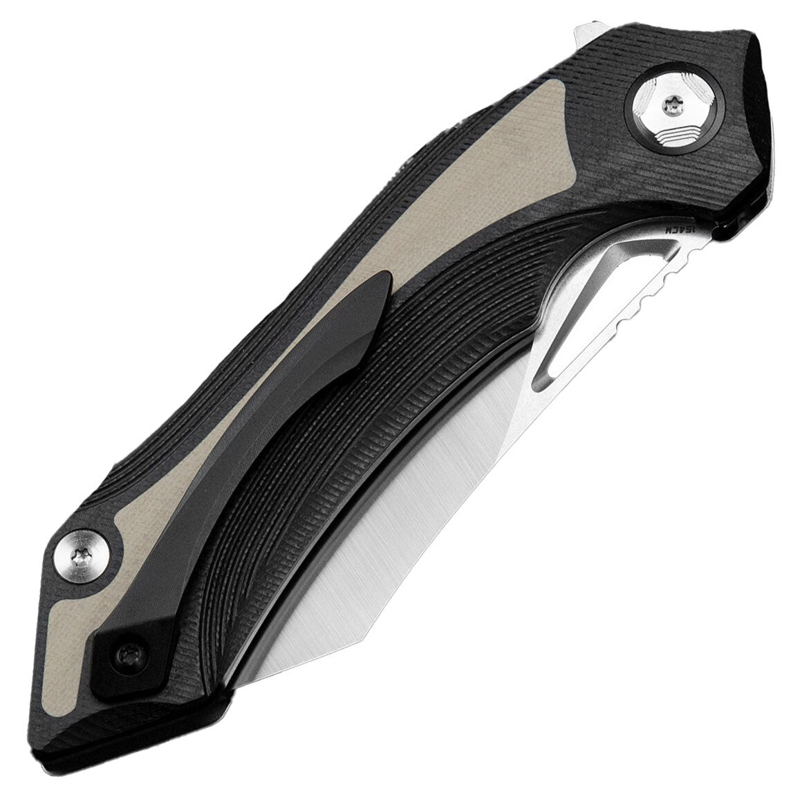 Nóż składany Bestech Knives Kasta - Black/Beige