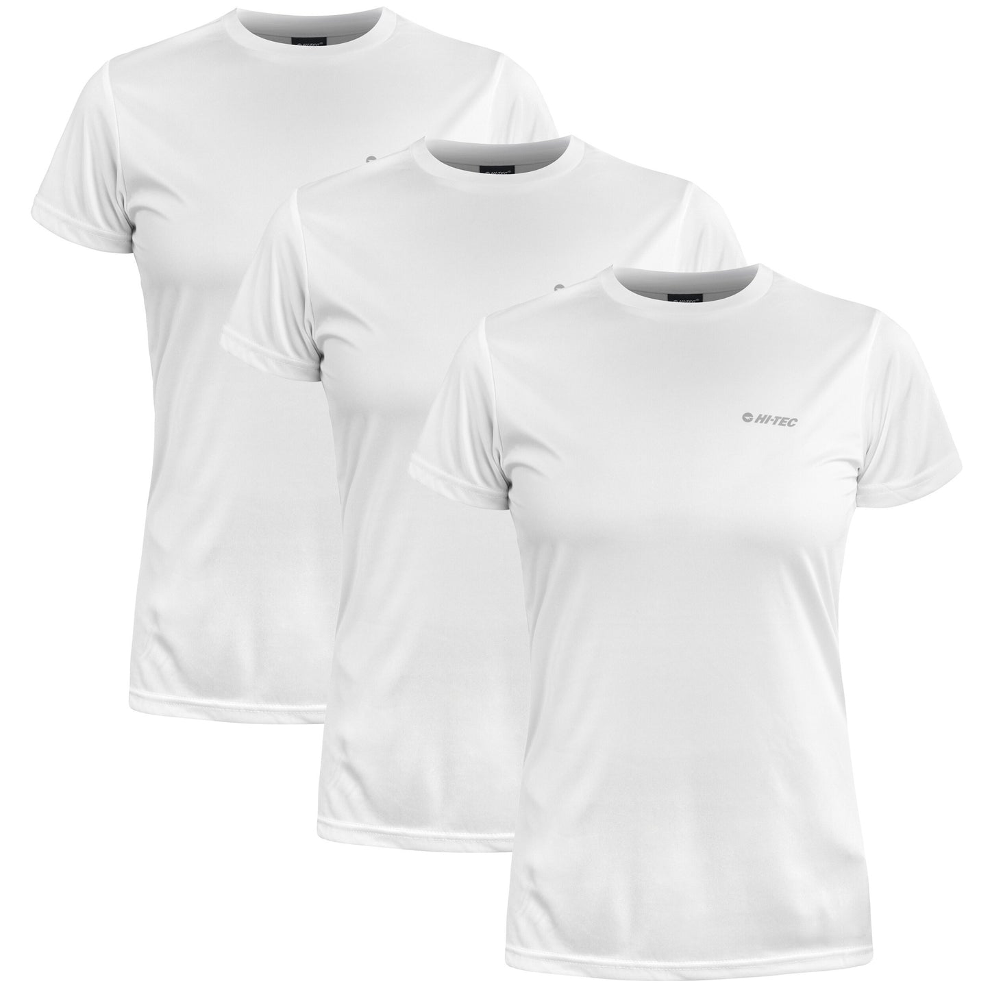 Koszulka termoaktywna damska Hi-Tec Lady Sibic White - 3 szt.