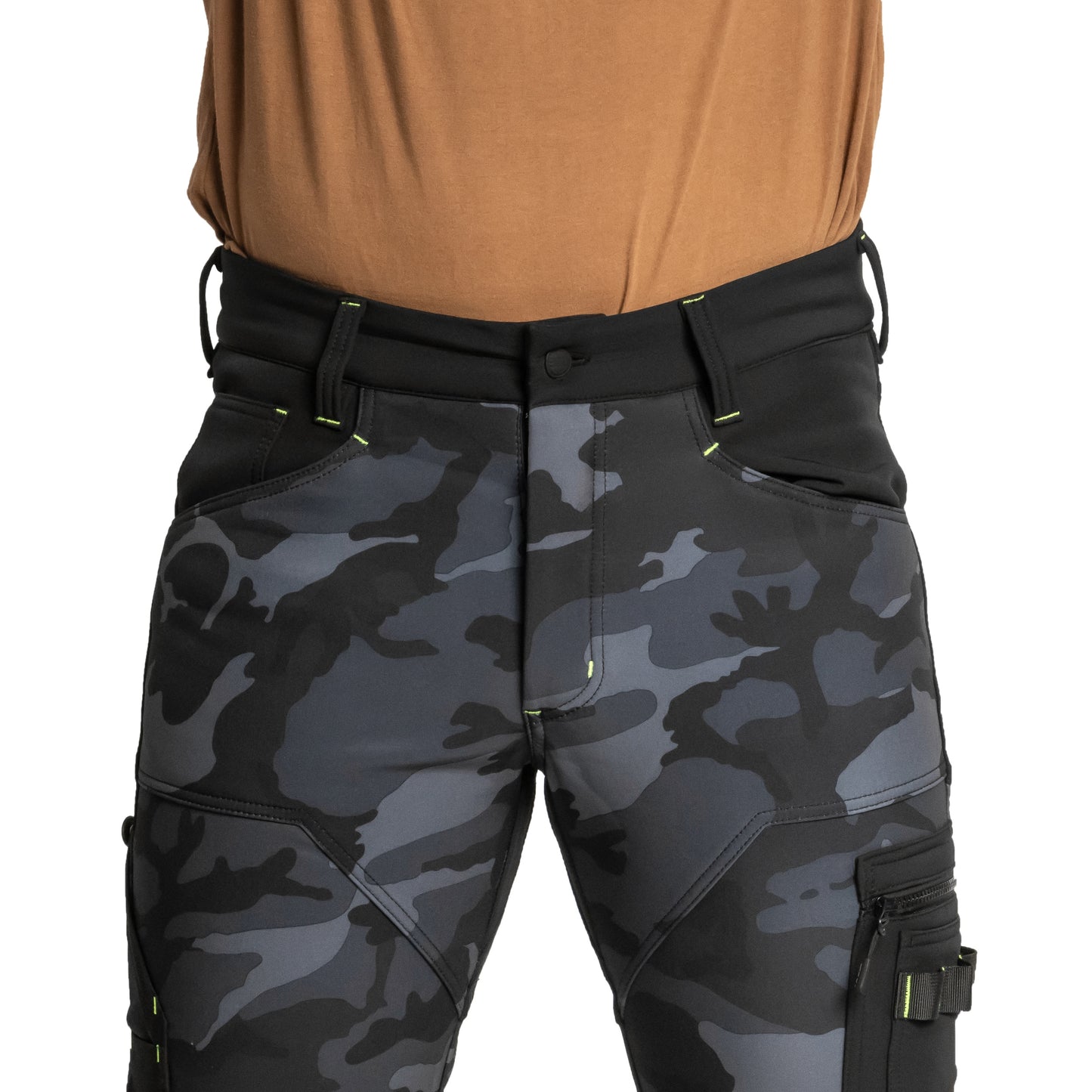 Spodnie Bennon Camos Softshell - Black/Grey