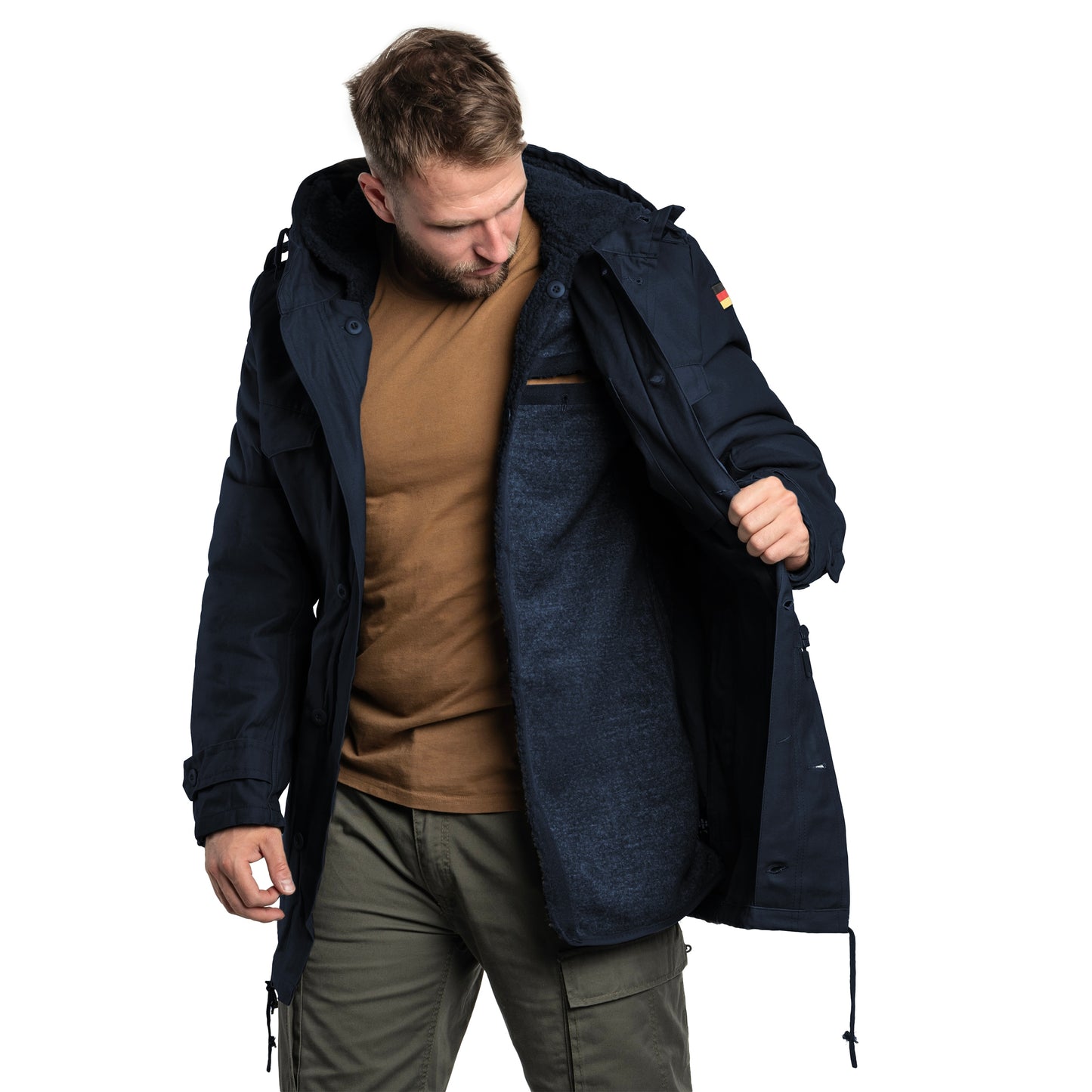 Kurtka Brandit BW Parka Flag - Navy