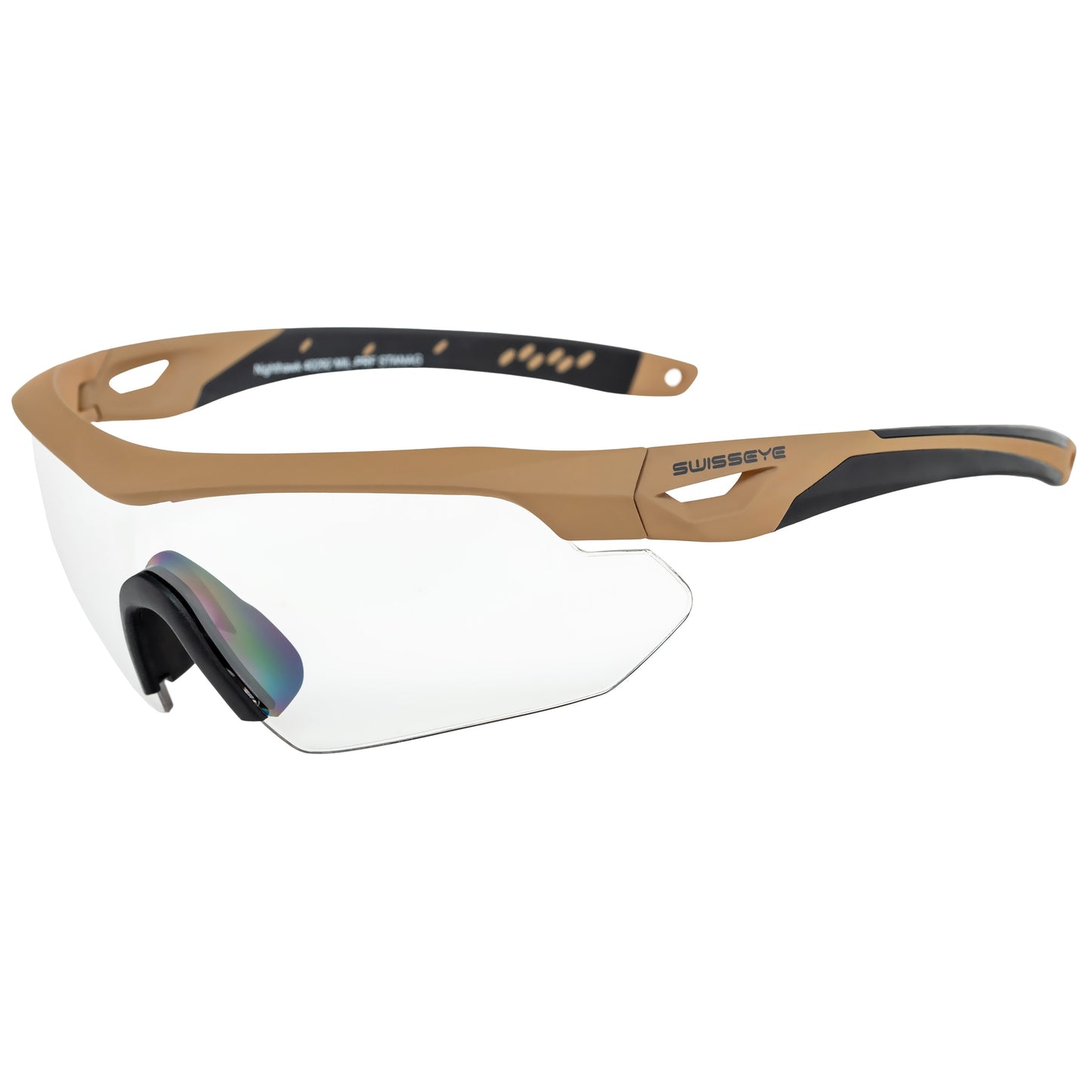 Okulary taktyczne Swiss Eye Nighthawk - Coyote