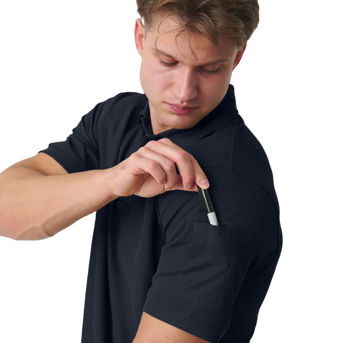 Koszulka termoaktywna Polo Helikon UTL TopCool Lite - Navy Blue