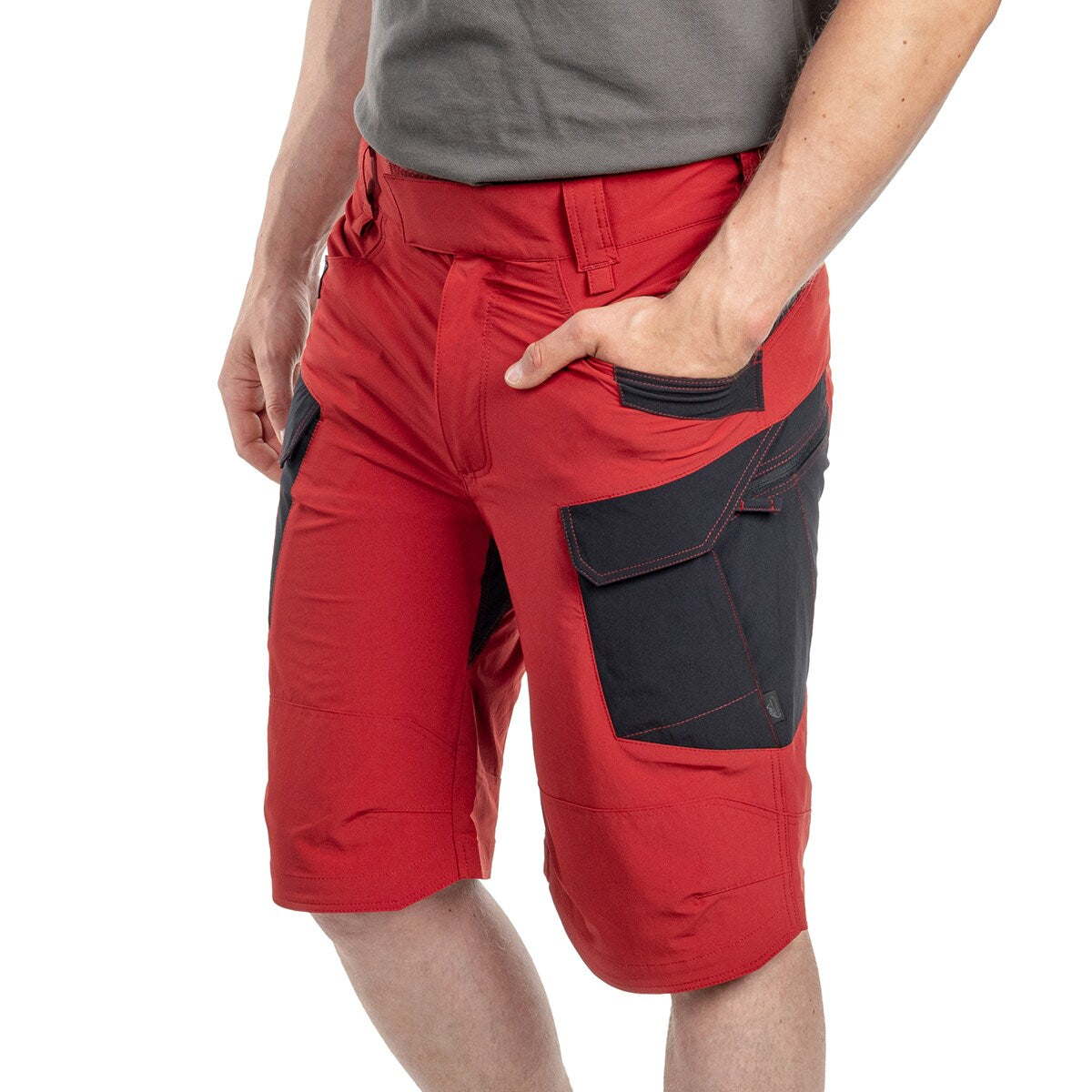 Szorty Helikon OTS 11" VersaStretch Lite - Crimson Sky/Black