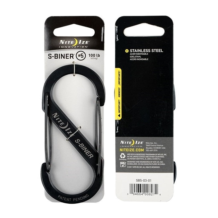 Karabińczyk Nite Ize S-Biner 5 Black
