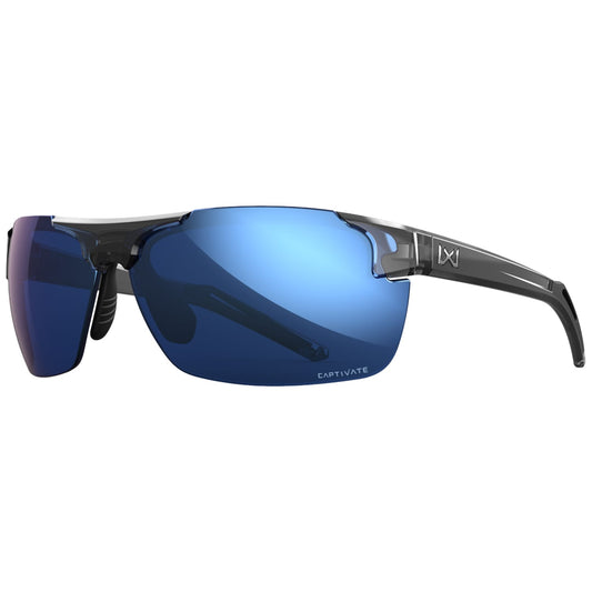 Okulary taktyczne Wiley X Prime - Captivate Polarized Blue Mirror/Gloss Crystal Grey