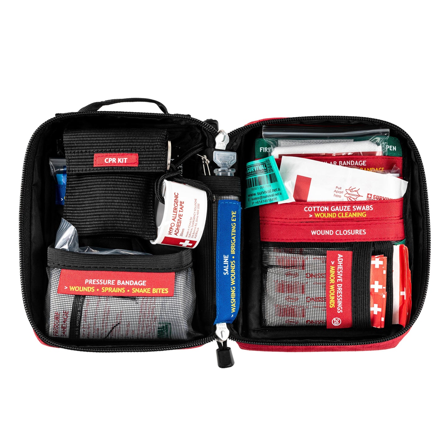 Apteczka Survival Handy First Aid Kit z wyposażeniem
