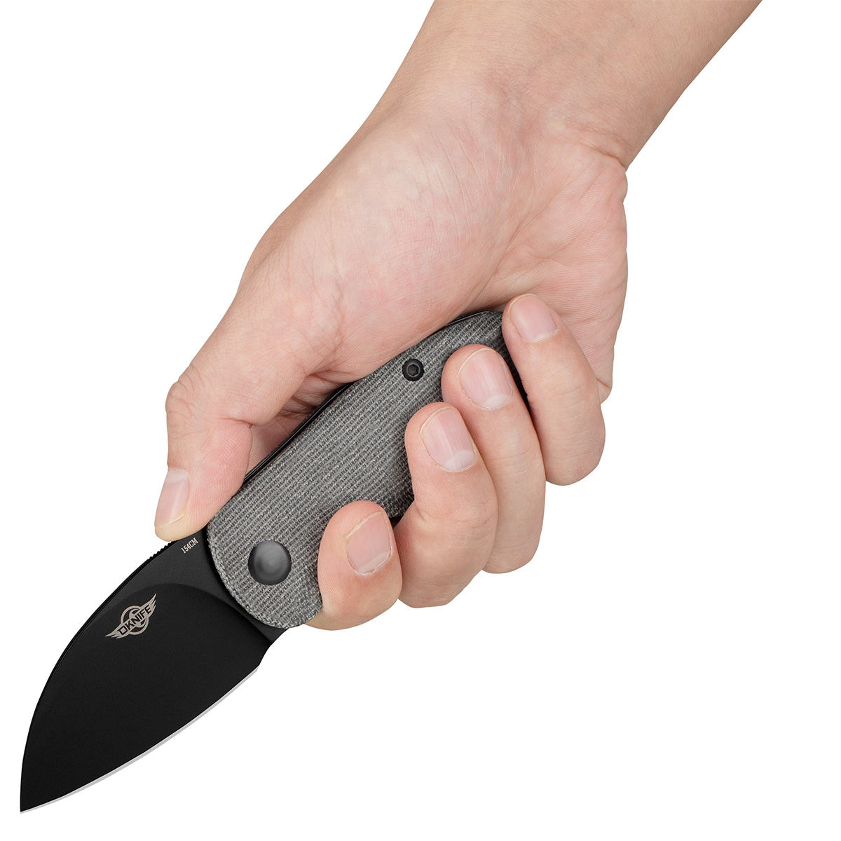 Nóż składany Oknife Parrot Black - stal nierdzewna 154CM