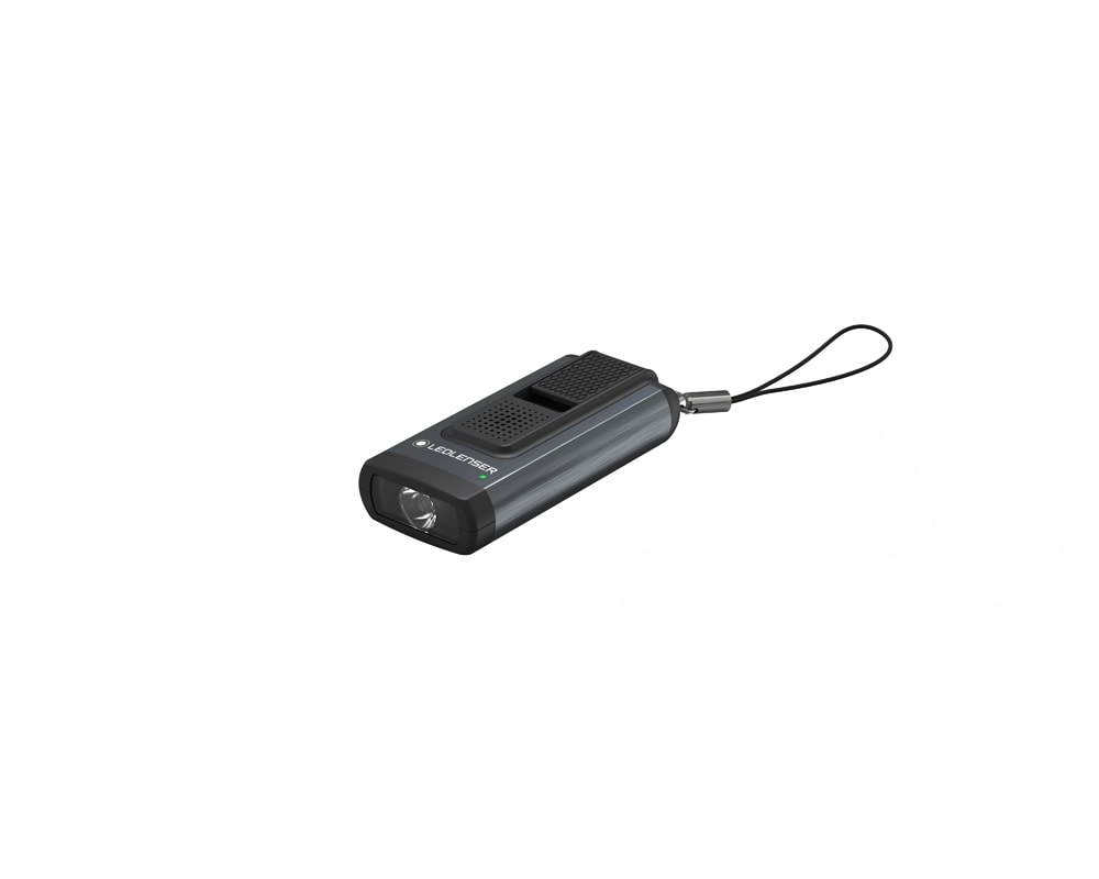 Latarka brelok Ledlenser K6R Safety Gray - 400 lm