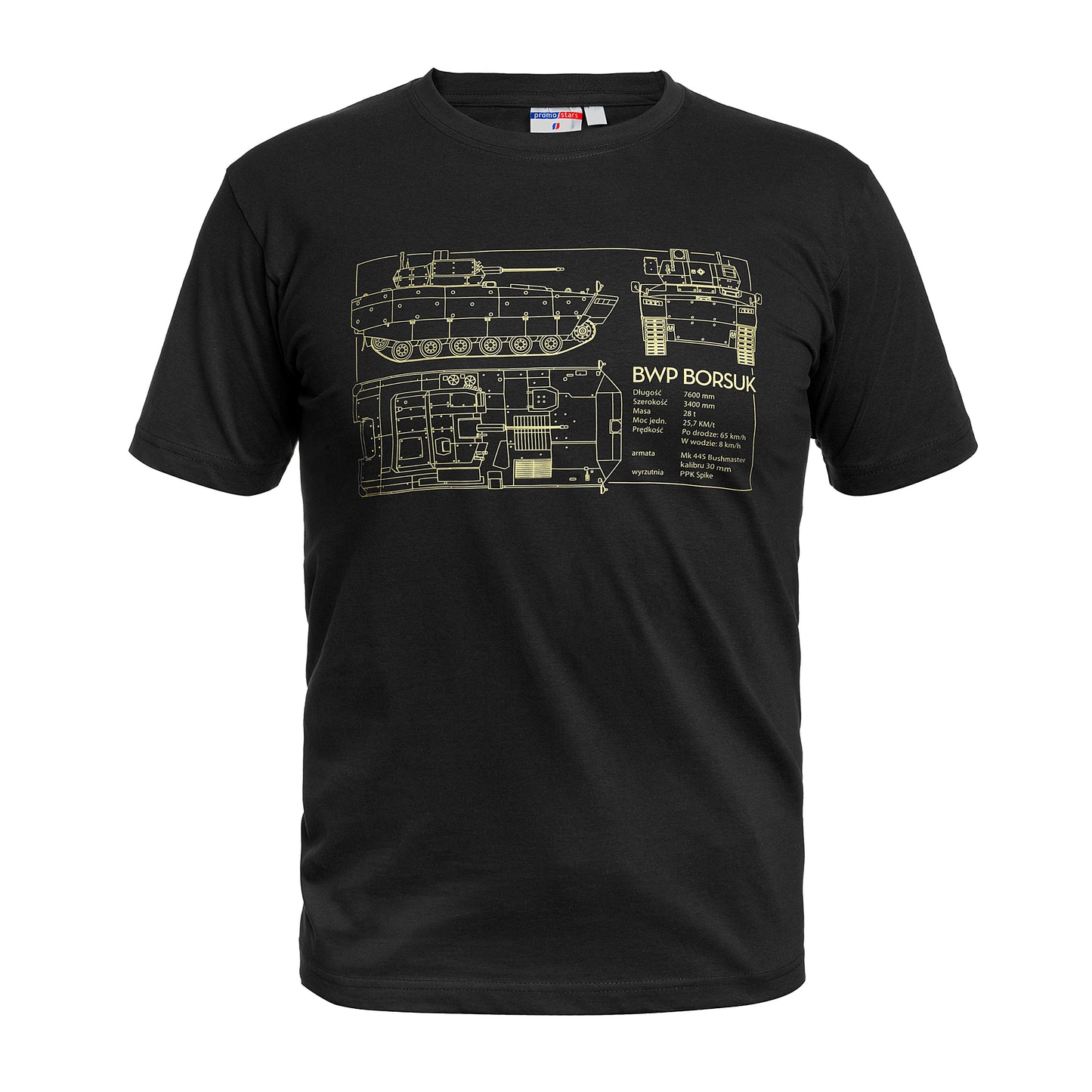 Koszulka T-Shirt Borsuk - Black