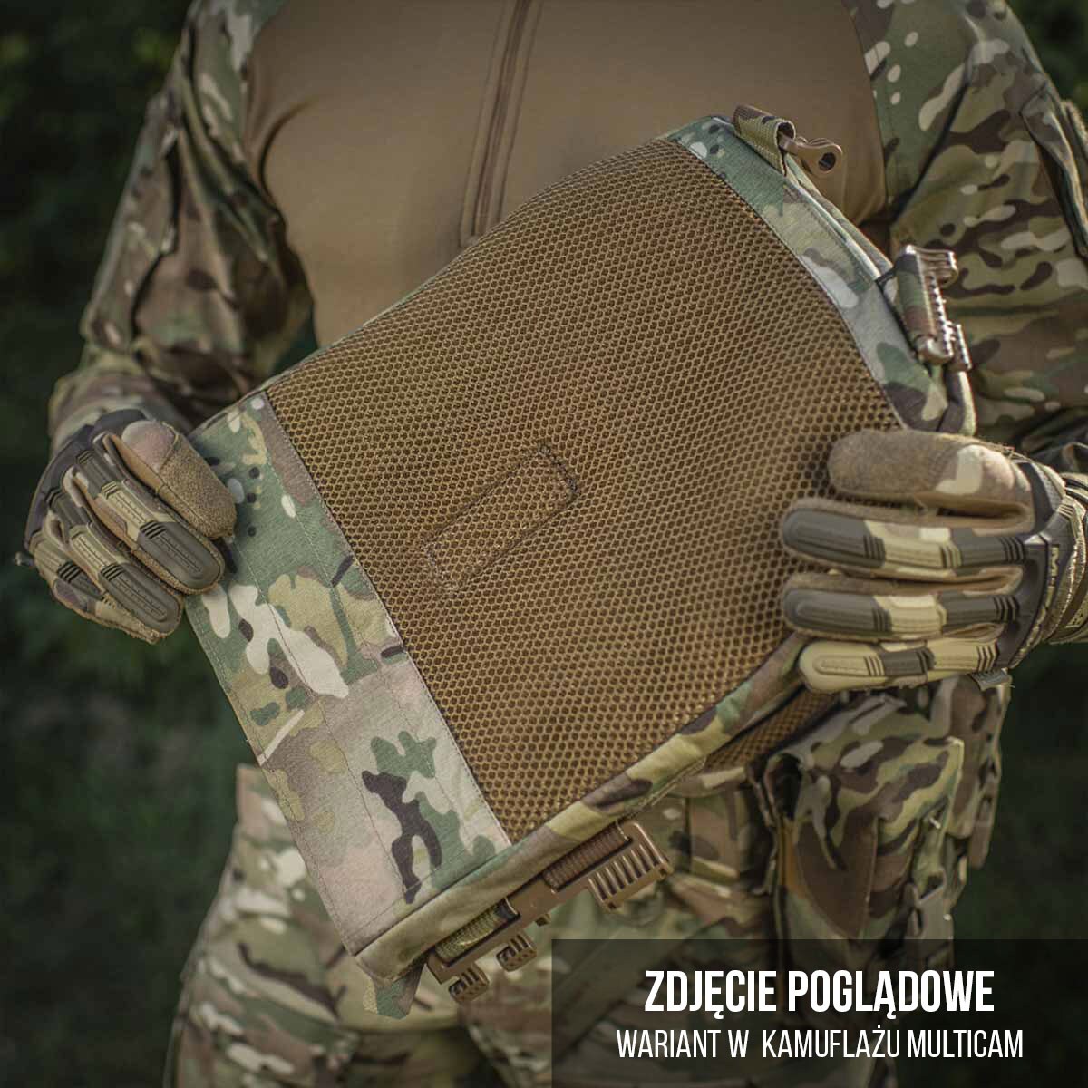 Kamizelka taktyczna typu Plate Carrier M-Tac Cuirass Fast QRS Gen. II Coyote - na płyty L/XL