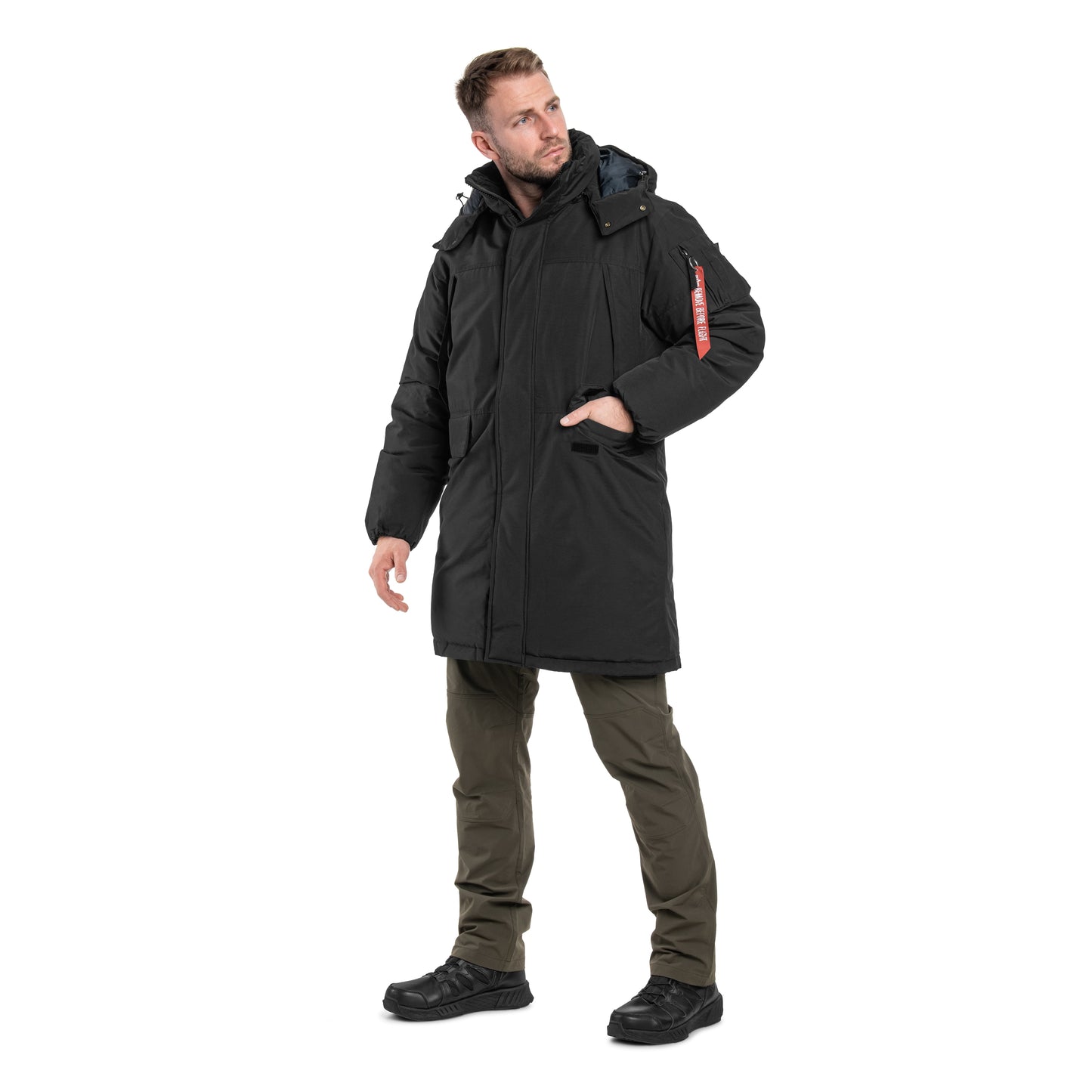 Kurtka Alpha Industries Puffer Parka - Black