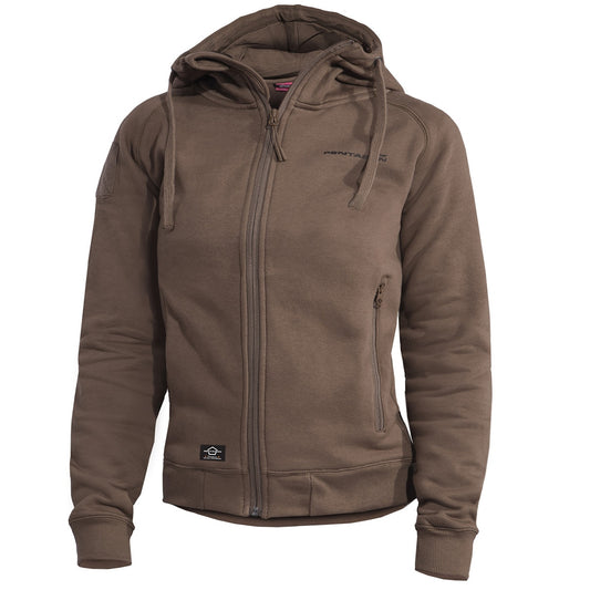 Bluza damska Pentagon Aphrodite Sweater - Terra Brown