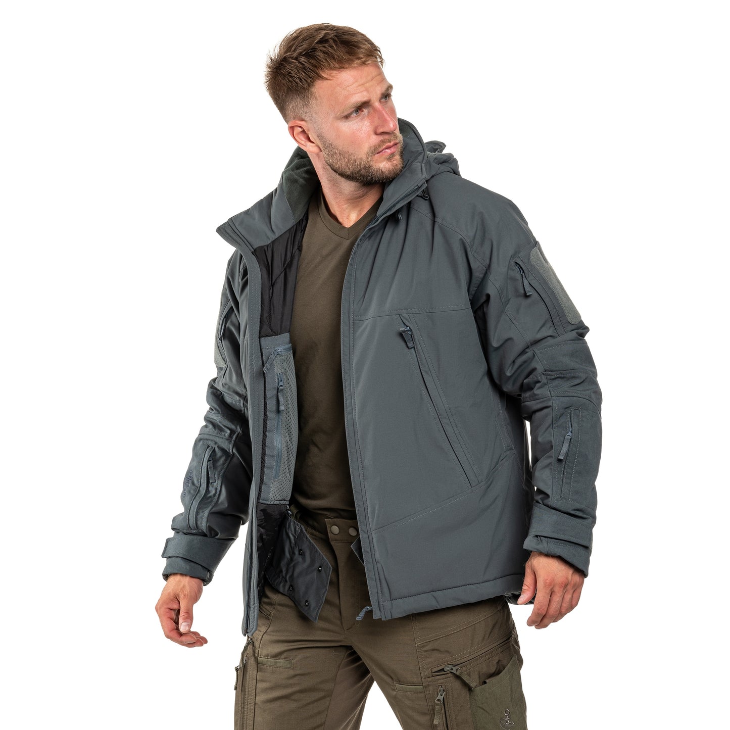Kurtka UF PRO Delta OL 4.0 Tactical Winter Jacket - Steel Grey