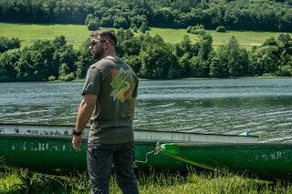 Koszulka T-shirt Voyovnik Trail Arrow - Olive