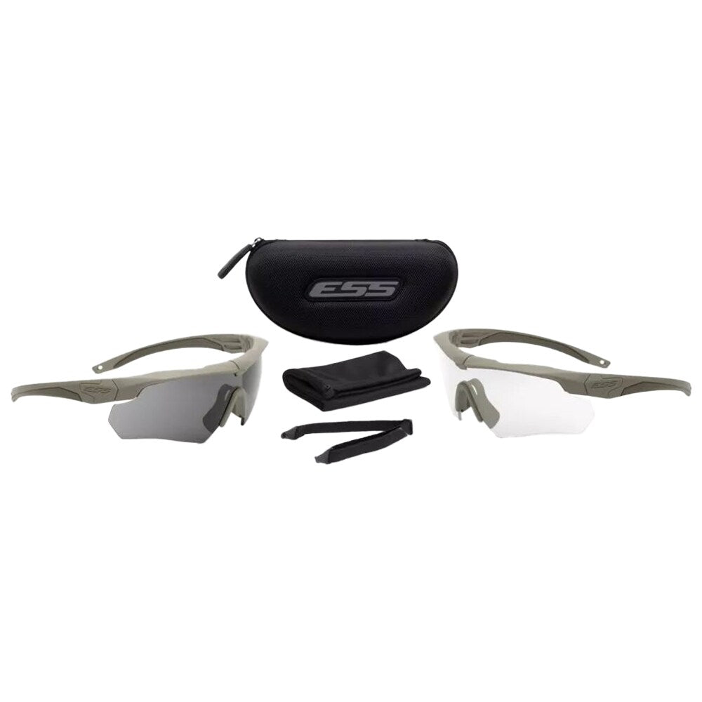 Okulary taktyczne ESS Crossbow - Terrain Tan