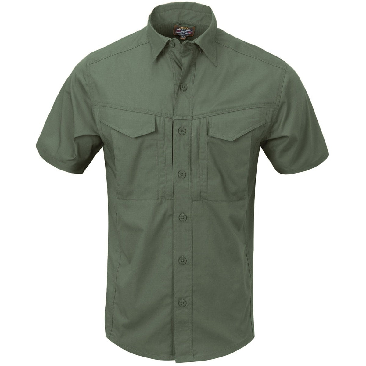 Koszula Helikon Defender Mk2 PolyCotton Ripstop Short Sleeve - Olive Green