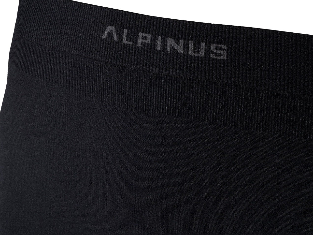 Bielizna termoaktywna dziecięca Alpinus Idre Set - Czarna