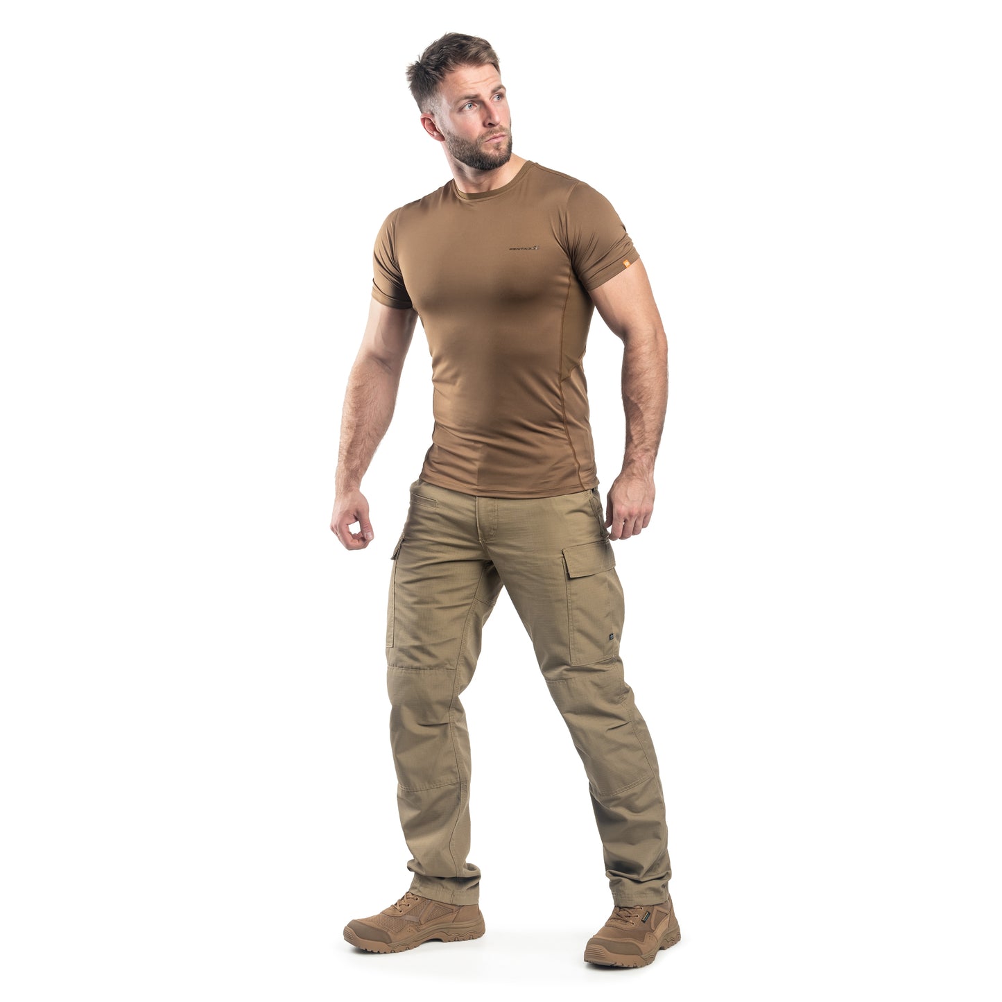 Koszulka termoaktywna Pentagon Apollo Tac Fresh - Coyote