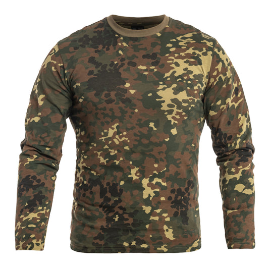 Koszulka Mil-Tec Longsleeve - Flecktarn