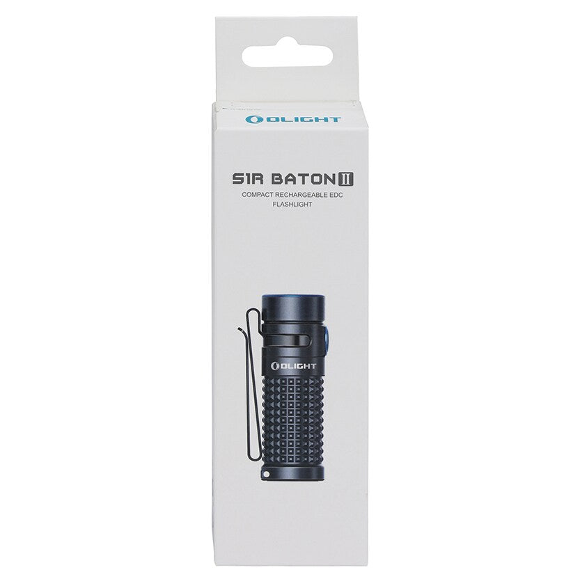 Latarka akumulatorowa Olight S1R II Baton Black - 1000 lumenów