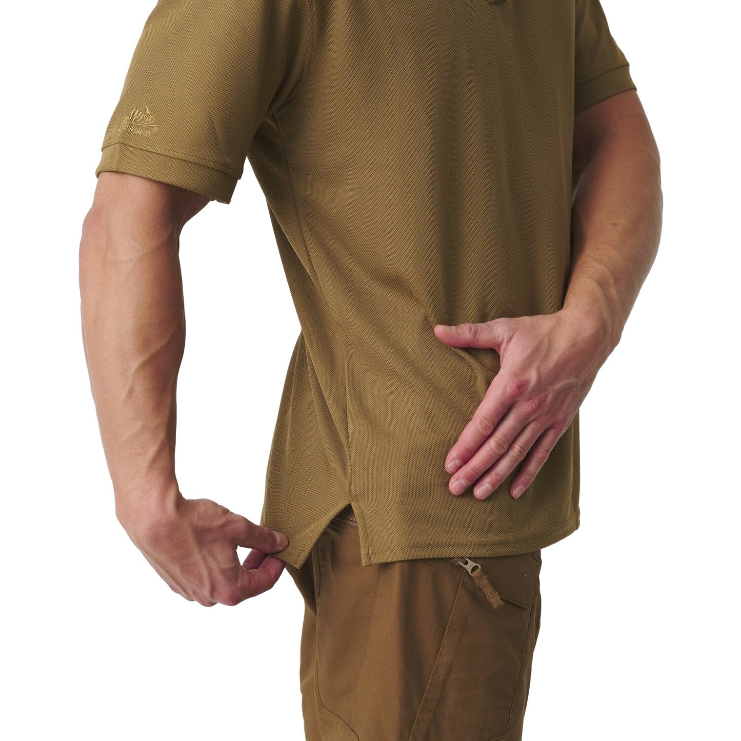 Koszulka termoaktywna Polo Helikon UTL TopCool Lite - Coyote