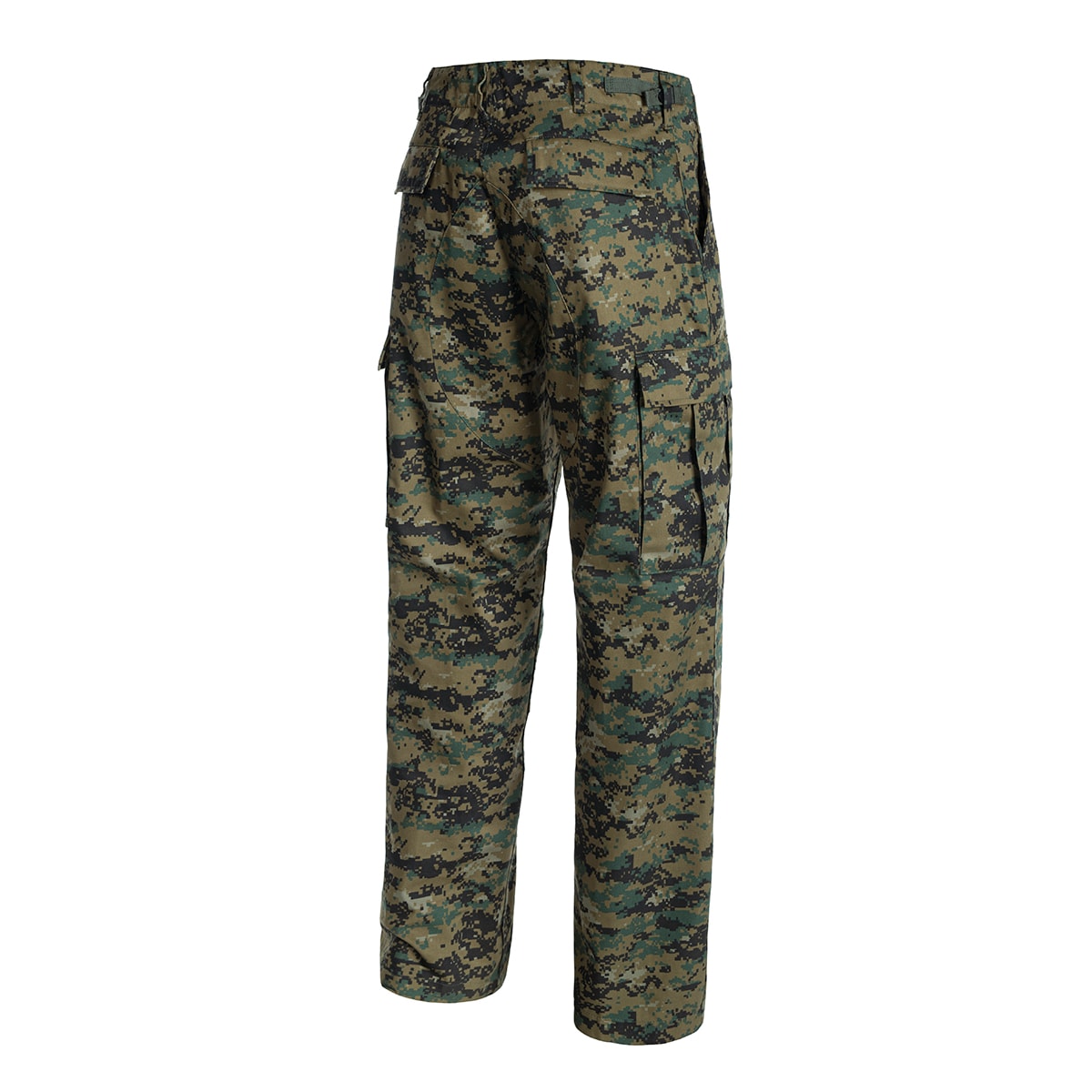 Spodnie wojskowe Mil-Tec wzmacniane BDU Digital Woodland