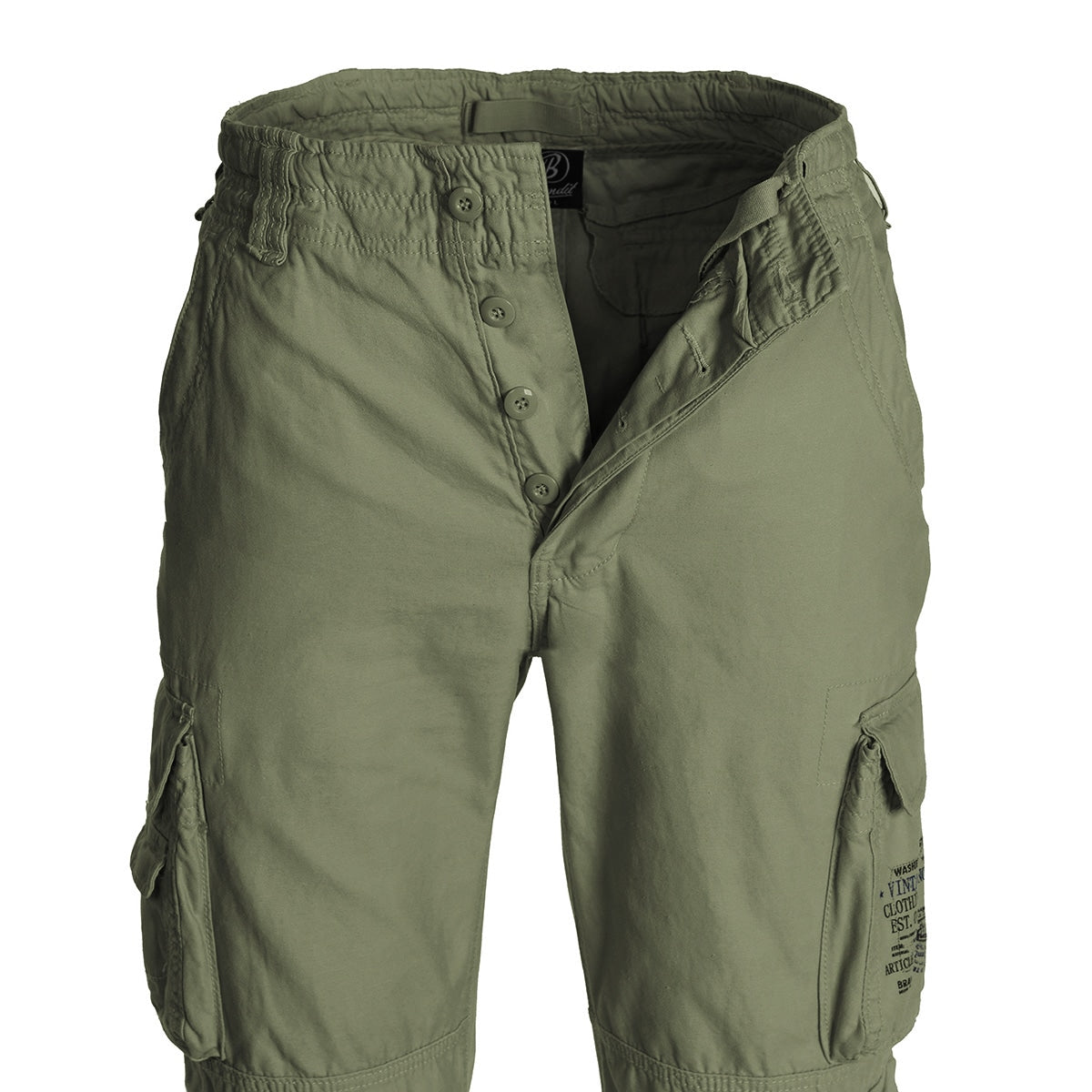 Spodnie wojskowe Brandit Pure Vintage - Olive