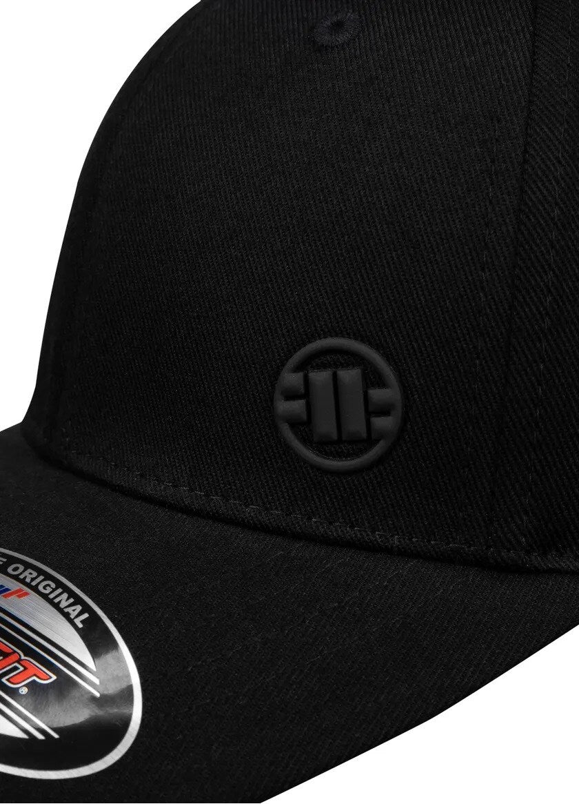 Czapka z daszkiem Pitbull Full Cap Youth Logo - Black